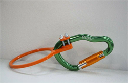 Страховочно-спусковое устройство восьмерка GURU V2 на карабине GURU Grass Twist-Lock guru03-04V2 - фото 28191