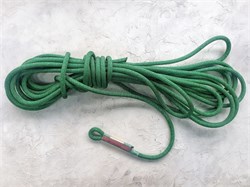 Веревка статическая Remera Мангуст 10.5мм (один прошитый конец) MG48 1П105 30light green