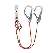 HS-A22 Строп с амортизатором с регулятором длины двойной (110 мм) HS-A22